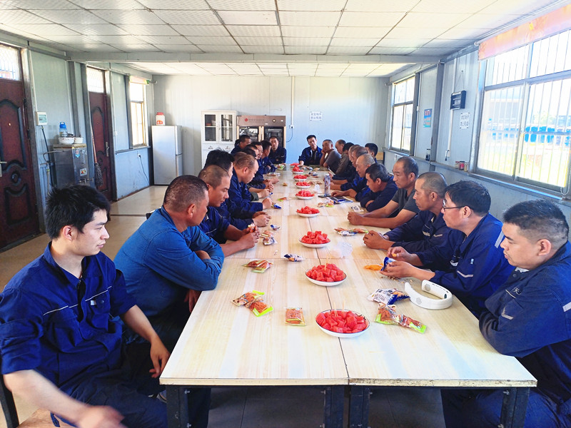 湖北厂区茶话会-夏季安全生产及防中暑常识交流会